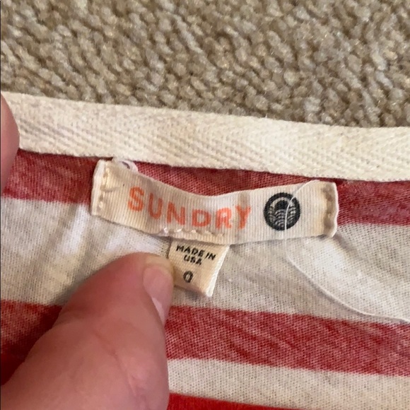 Sundry striped weekend shirt - Picture 2 of 2